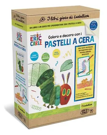 Compra Adesso Coloro e decoro con i pastelli a cera. I libri gioco del piccolo Bruco Maisazio. Ediz. a colori. Con 5 pastelli