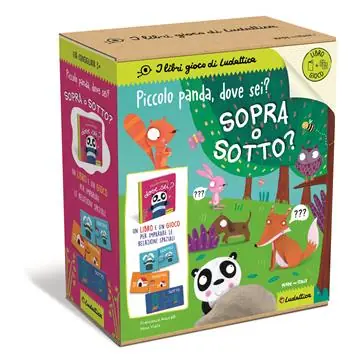 Subito Disponibile Piccolo Panda, dove sei? Sopra o sotto? Ediz. a colori. Con gioco di associazione logica