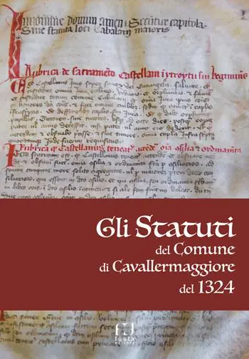 Gli Statuti del Comune di Cavallermaggiore del 1324 Saldi