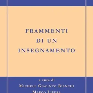 Frammenti di un insegnamento Reso Gratuito