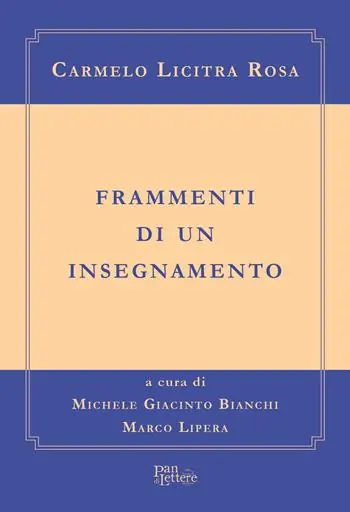 Frammenti di un insegnamento Reso Gratuito