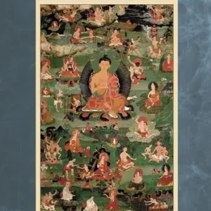 Ultimissimo Modello Tibet nagarjuna con 84 mahasiddha. Ediz. a spirale