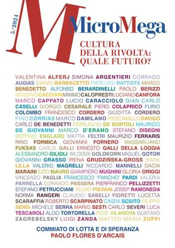 Micromega (2024). Vol. 5 Cultura della rivolta quale futuro? Bestseller
