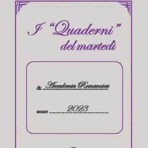 I «quaderni» del martedì 2023 Ultimissimo Modello