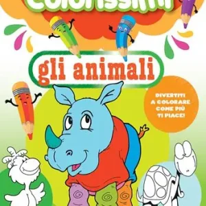 Più Venduto Gli animali. Colorissimi. Ediz. a colori