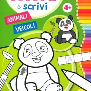 Animali. Veicoli. Colora e scrivi Occasione