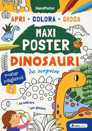 Saldi Dinosauri da scoprire. Maxi poster. Ediz. illustrata