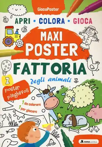 Fattoria degli animali. Maxi poster. Ediz. illustrata Di Tendenza