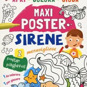 Sirene meravigliose. Maxi poster. Ediz. illustrata Spedizione Espresso