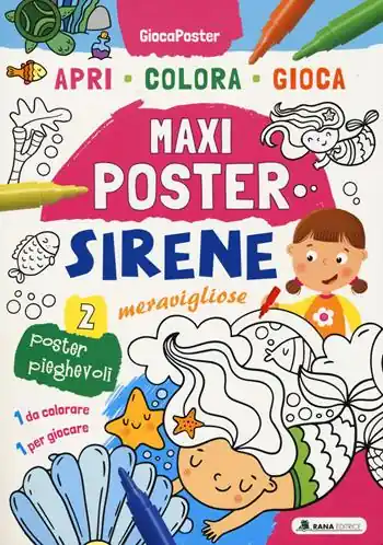 Sirene meravigliose. Maxi poster. Ediz. illustrata Spedizione Espresso
