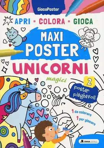 Unicorni magici. Maxi poster. Ediz. illustrata Direttamente Dal Produttore