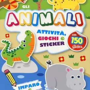 Acquista Ora Animali. Attività, giochi e sticker. 150 sticker. Ediz. a colori