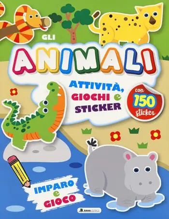 Acquista Ora Animali. Attività, giochi e sticker. 150 sticker. Ediz. a colori