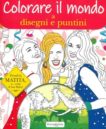 Prezzo Scontato Colorare il mondo a disegni e puntini