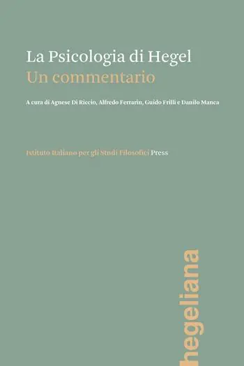 La psicologia di Hegel. Un commentario Prezzo Scontato
