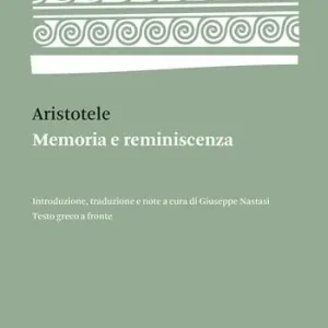 Pagamento Sicuro Memoria e reminiscenza. Testo greco a fronte