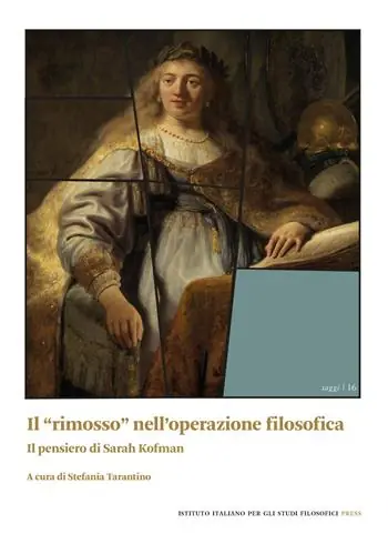 Il «rimosso» nell‘operazione filosofica. Il pensiero di Sarah Kofman Scelto Dai Clienti